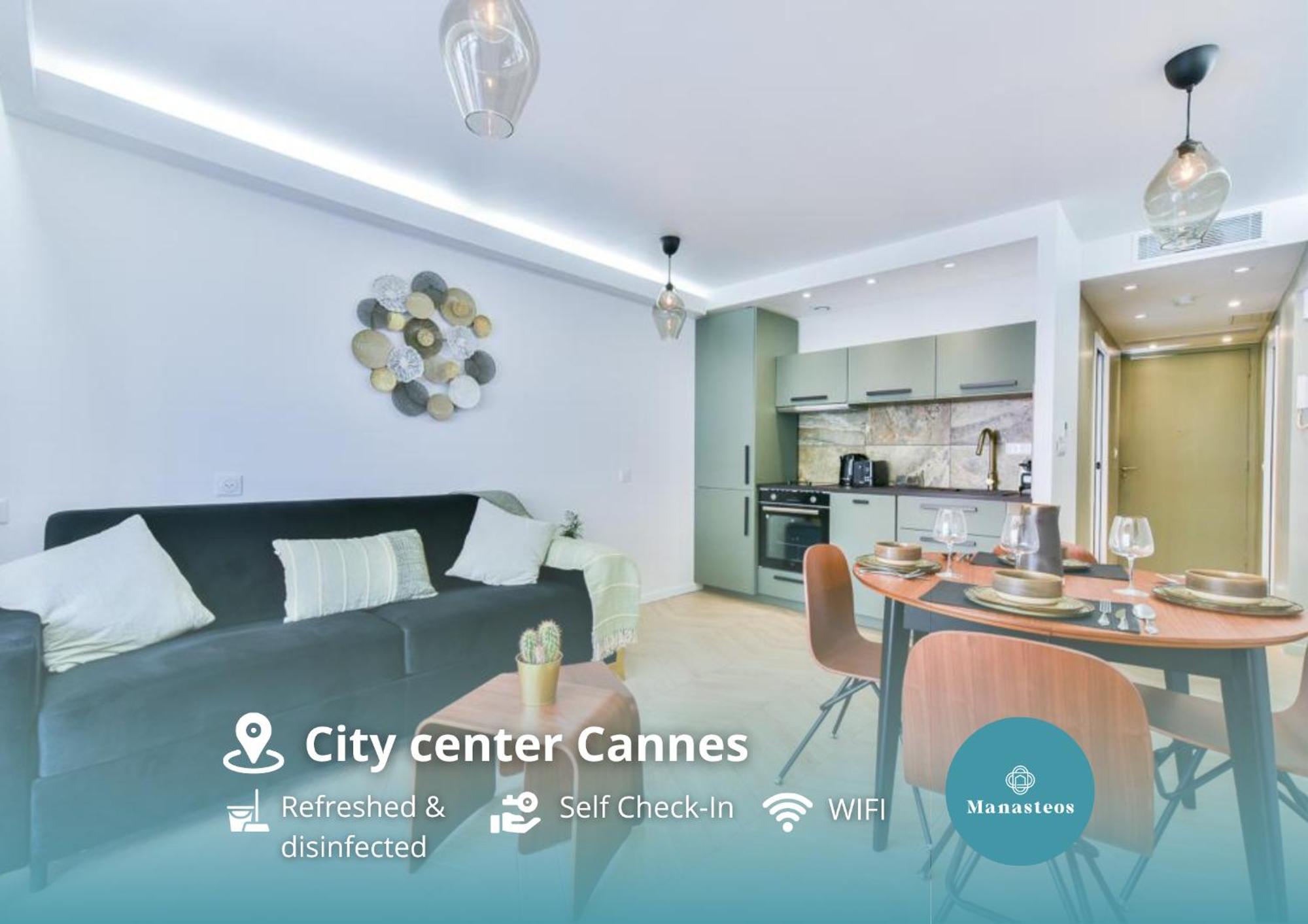 Hypercentre - 5Mn Croisette - Palais - Plage - Cf 戛纳 外观 照片